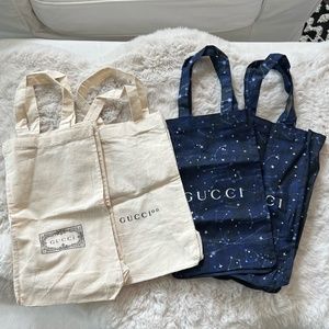Gucci Canvas Bags - Set of 4
